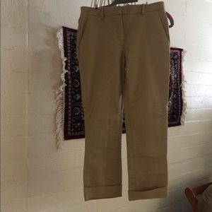 Gap Khaki Tailored Crop Pants